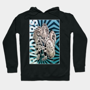 Oakland Raiders Mural – Treatment X1 Hoodie